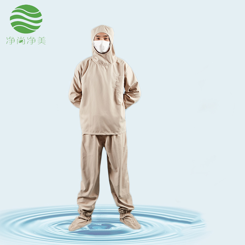 防靜電分體服連帽連鞋套 滌棉 耐高溫潔凈內服 百級無塵服 防塵服 防靜電分體服連帽連鞋套 滌棉 耐高溫潔凈內服 百級無塵服 防塵服